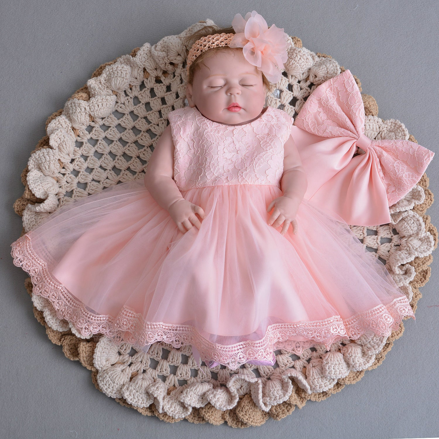 Lotus Frost Baby Princess Dress