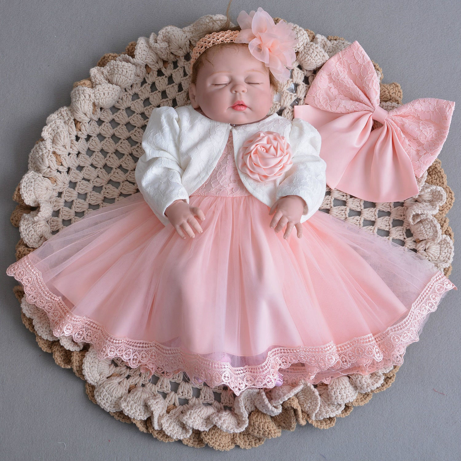 Lotus Frost Baby Princess Dress